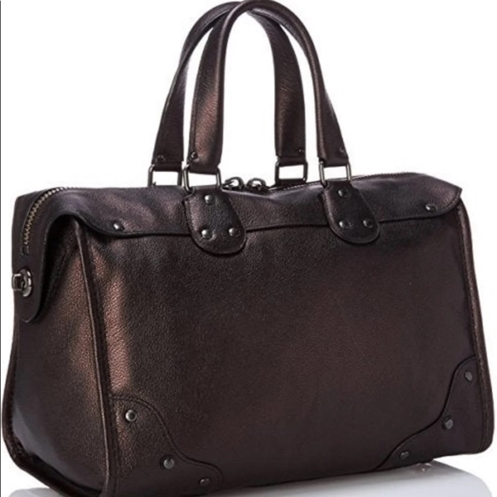 Coach Metallic Bronze Rhyder Large Satchel - Picture 4 of 15